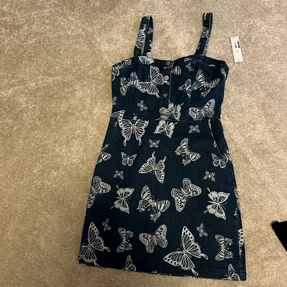 DENIM DRESS! BRAND NEW WITH TAGS!!!